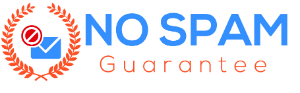 Our no spam guarantee