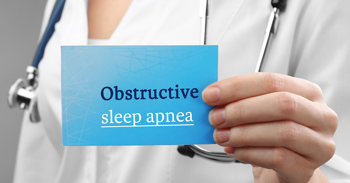 Obstructive sleep apnea